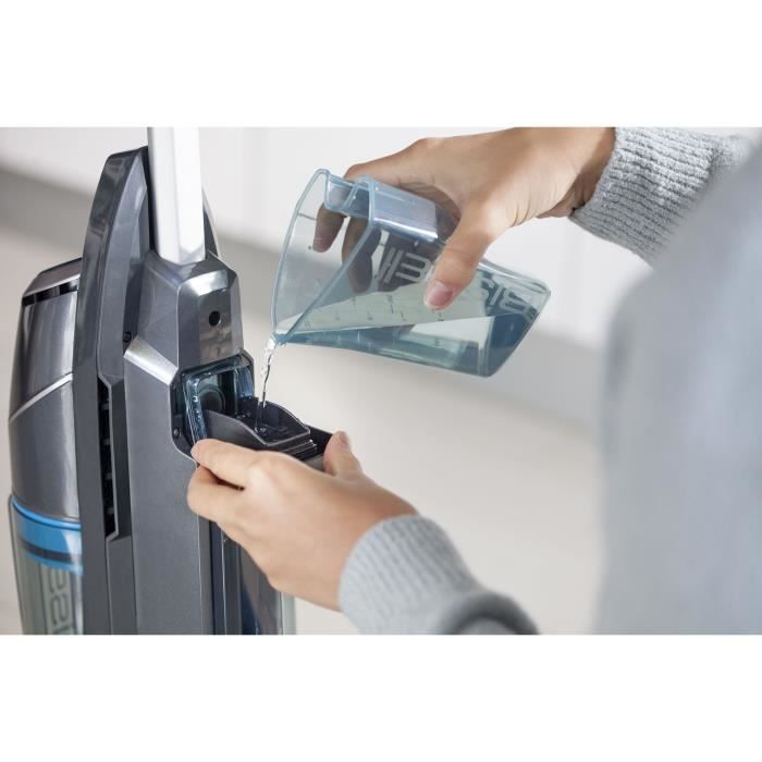 BISSELL 1977N Vac&Steam - Aspirateur et Nettoyeur Vapeur Filaire - Pour Sols Durs, Carrelages, Parquets - Fonction RÈgulation Vapeur