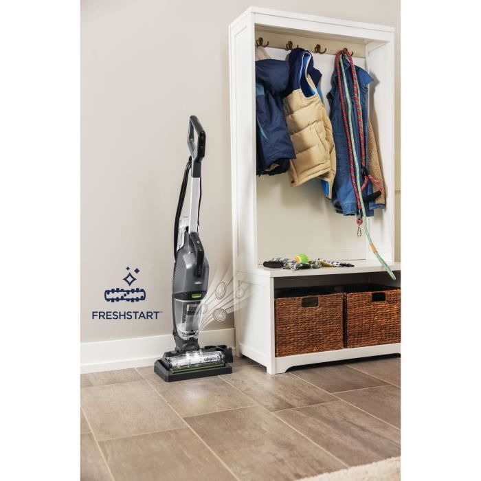 BISSELL CrossWave Hydrosteam PET Select - Aspirateur Balai Laveur Vapeur Filaire - Sols durs et tapis - Auto-Nettoyage