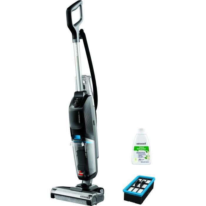 BISSELL CrossWave HF2 Select - Aspirateur Multifonction filaire 3 en 1 - Aspiration / Lavage / Séchage - Fonction