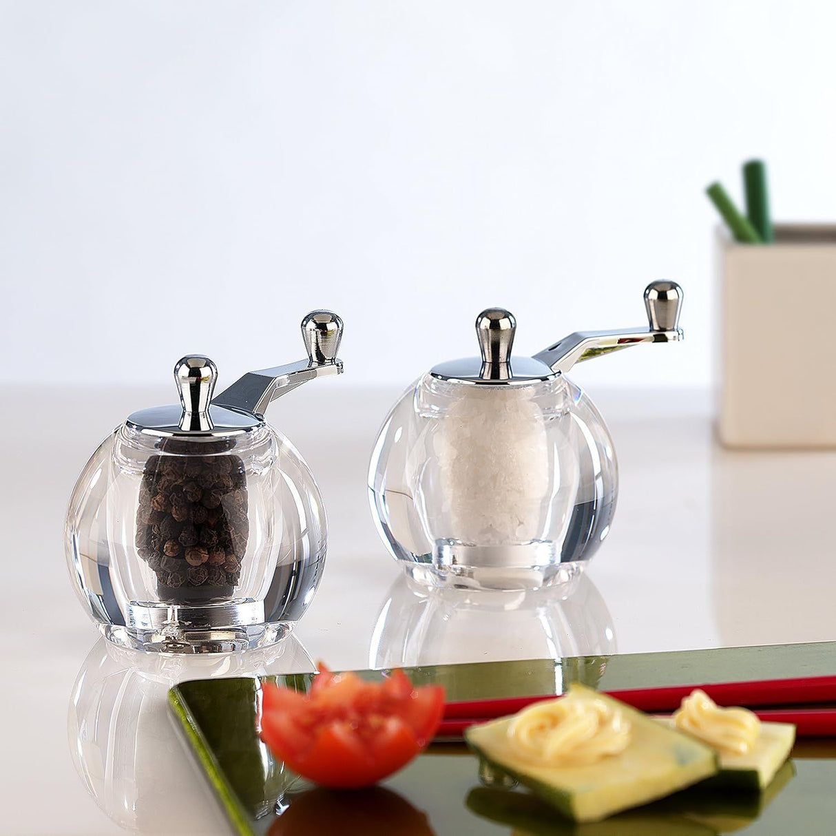 Moulin a poivre - BISETTI - ELBA - 9 cm - Acryl