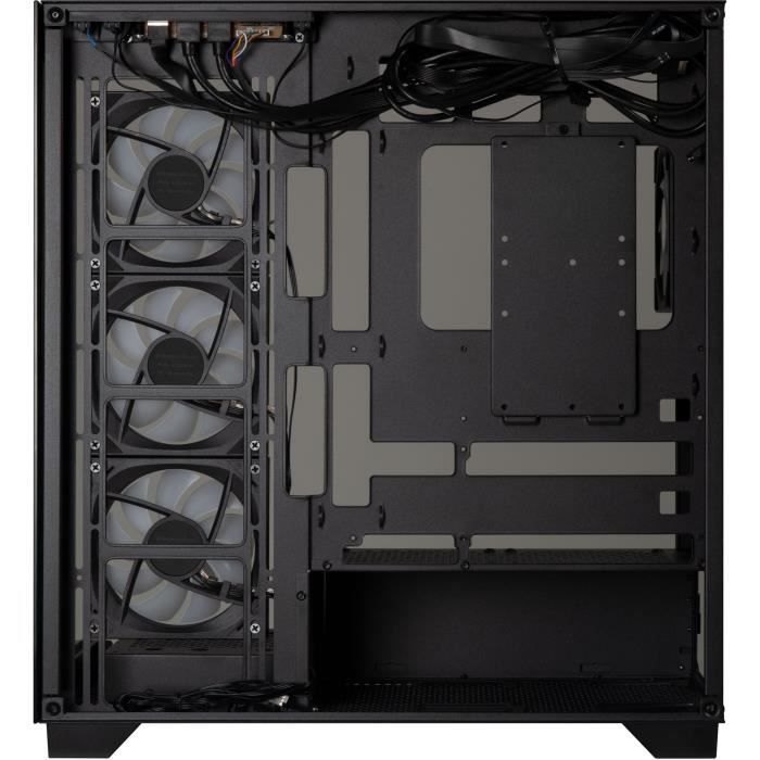 Boîtier PC - BITFENIX - CETO Premium Edition - Moyen tour - ATX - Noir - Verre trempé - USB-C et A-RGB