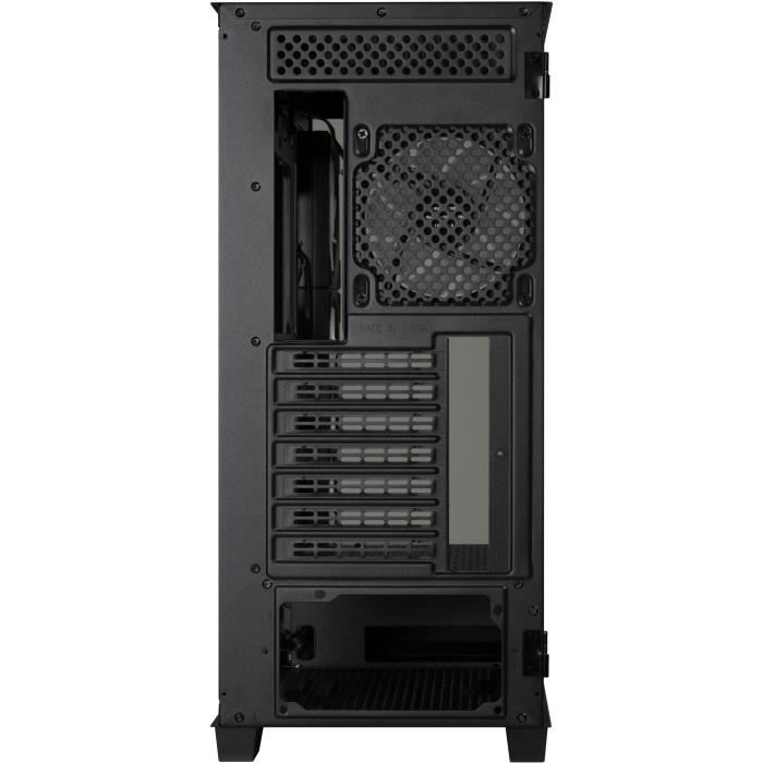 Boîtier PC - BITFENIX - CETO Premium Edition - Moyen tour - ATX - Noir - Verre trempé - USB-C et A-RGB