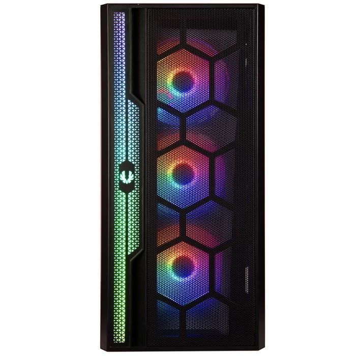 Boitier PC - BITFENIX - Apollo ARGB - Sans alimentation - Moyen tour - Format ATX - Noir