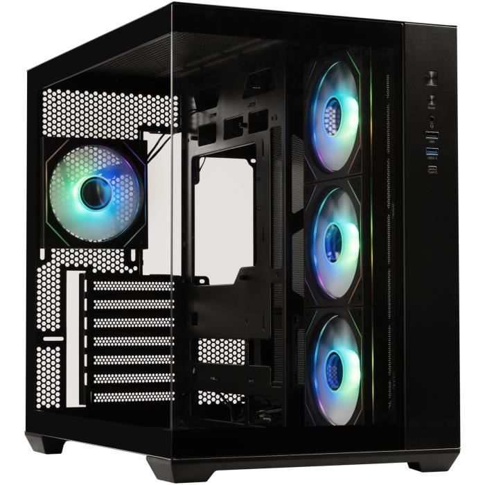 Boitier sans alimentation - BITFENIX AL118 - Cube - Format ATX - Noir