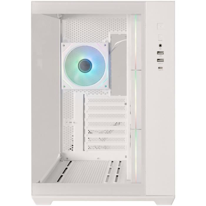 Boitier sans alimentation - BITFENIX AL118 - Cube - Format ATX - Blanc