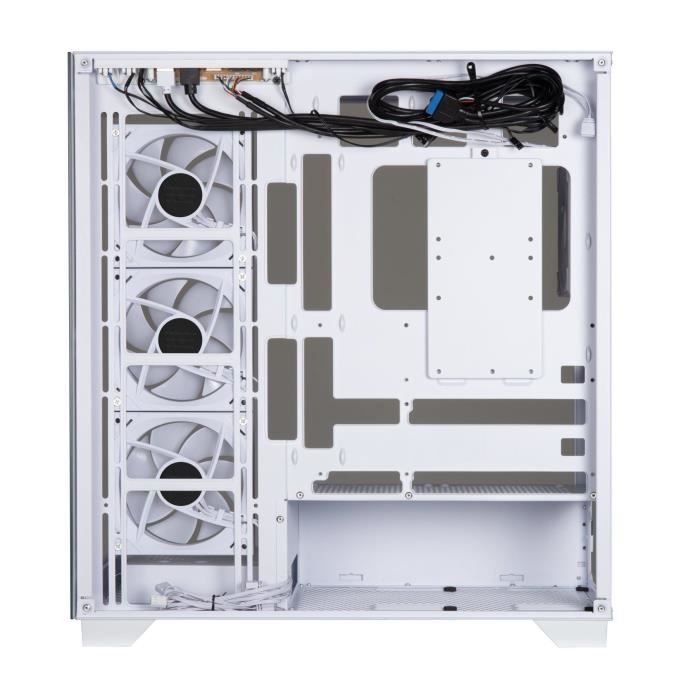 Boitier PC - BITFENIX - CETO Premium Edition - Sans alimentation - Moyen tour - Format ATX - Blanc
