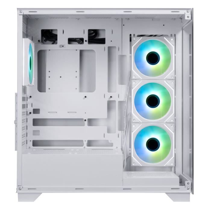 Boitier PC - BITFENIX - CETO Premium Edition - Sans alimentation - Moyen tour - Format ATX - Blanc
