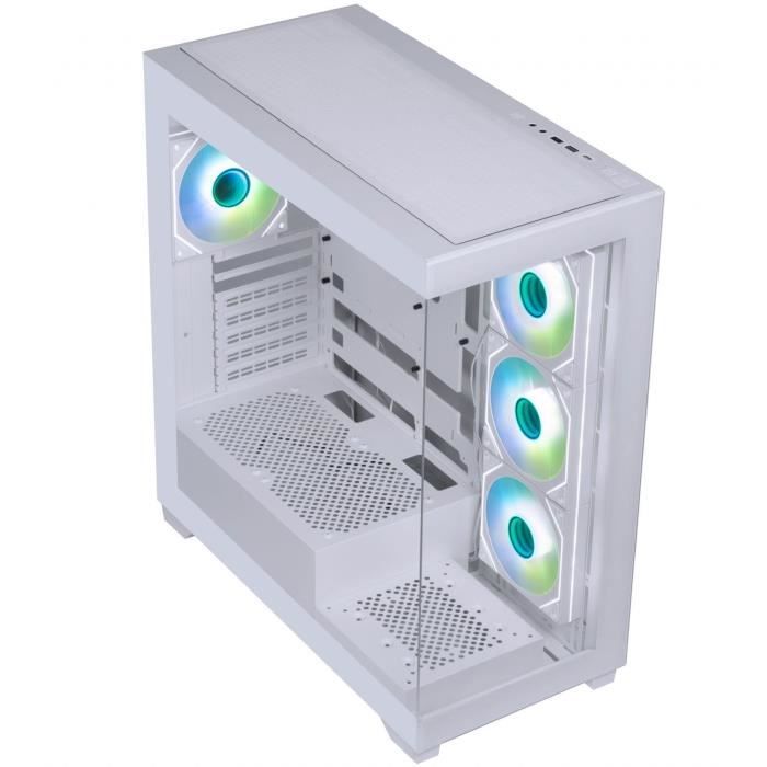 Boitier PC - BITFENIX - CETO Premium Edition - Sans alimentation - Moyen tour - Format ATX - Blanc