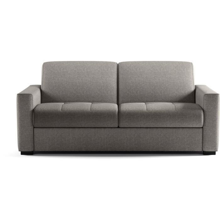 CanapÈ convertible express - MARIUS - Tissu Beige - 190 x 100 x 87 cm