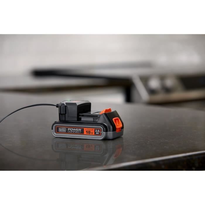 Batterie 18V 2 Ah - BLACK+DECKER - BL2018-XJ - B&D Power Connect
