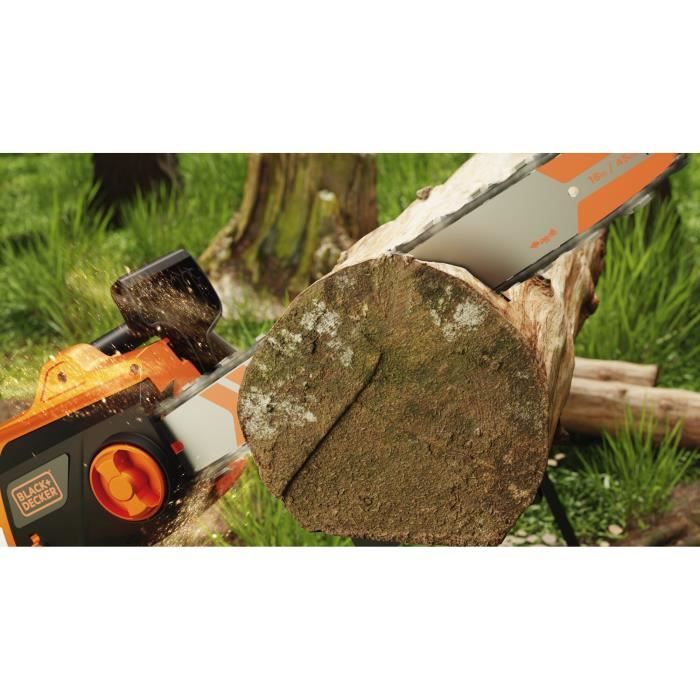 Tronçonneuse électrique filaire - BLACK&DECKER - BECS2245-QS - 2200W - 45cm