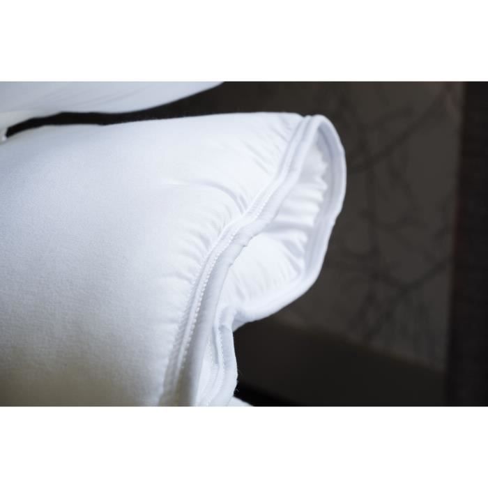 Couette tempérée anti-acariens - 300 gr/m² - BLANREVE - 240 x 220 cm - Blanc
