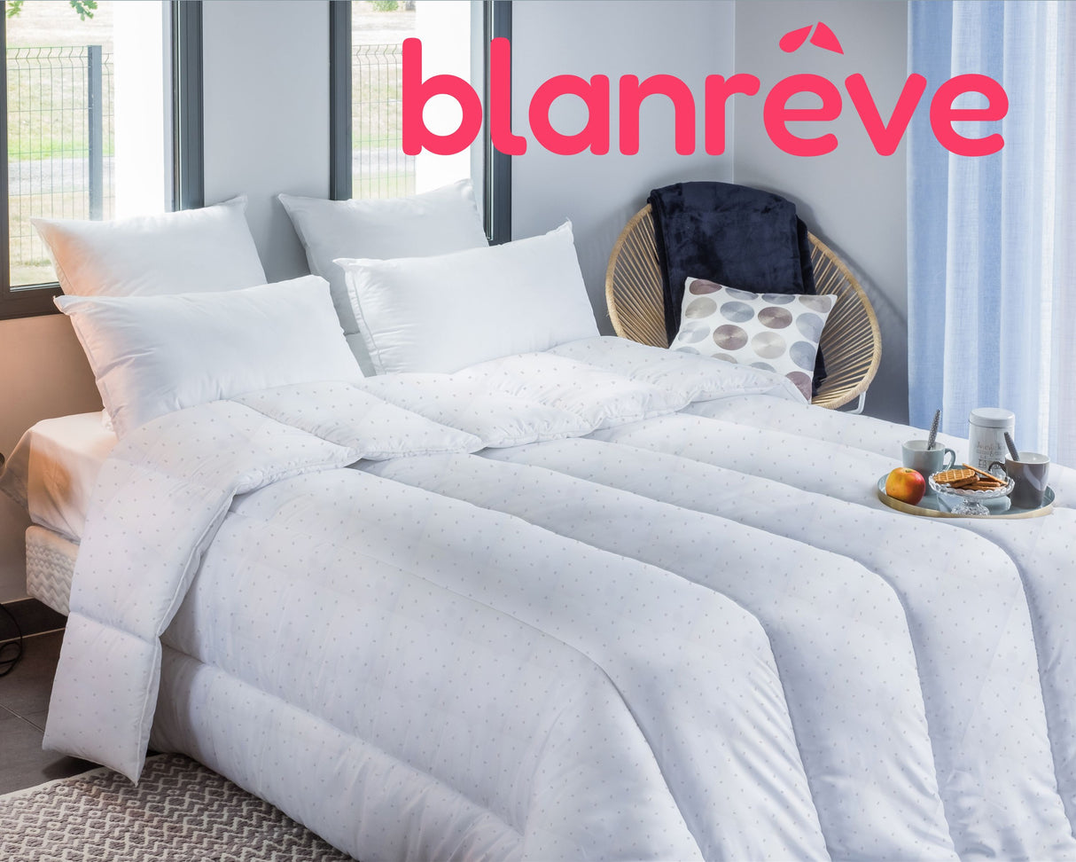 Couette - 240 x 220 cm - BLANREVE - Légere - 200gr/m² - Motifs imprimés