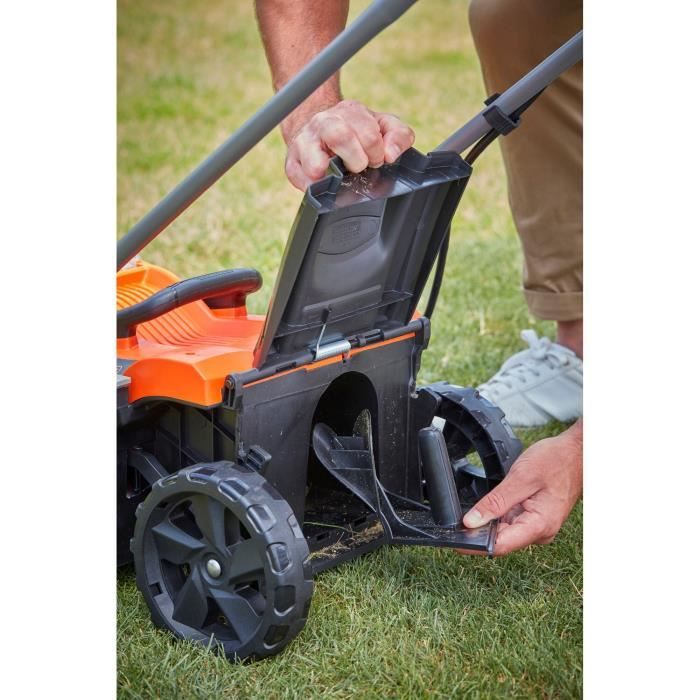 Tondeuse électrique sans fil + batterie 2,5Ah + chargeur - BLACK&DECKER - BCMW3336L1-QW - 36V - 33cm de coupe