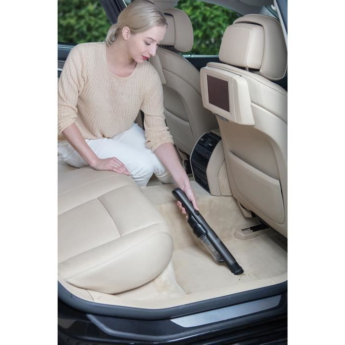 BLACK+DECKER BLACK+DECKER - Aspirateur a main PHANTOM (12V) - Moteur Brushless - 2 Vitesses - Jusqua 35 AirWatts -