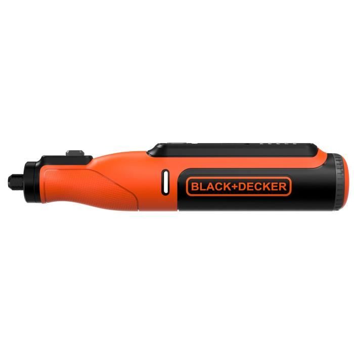 Outil de précision multifonction sans fil - BLACK+DECKER - BCRT8I-XJ - 7,2V - coupe, ponçage, polissage - avec 36 accessoires