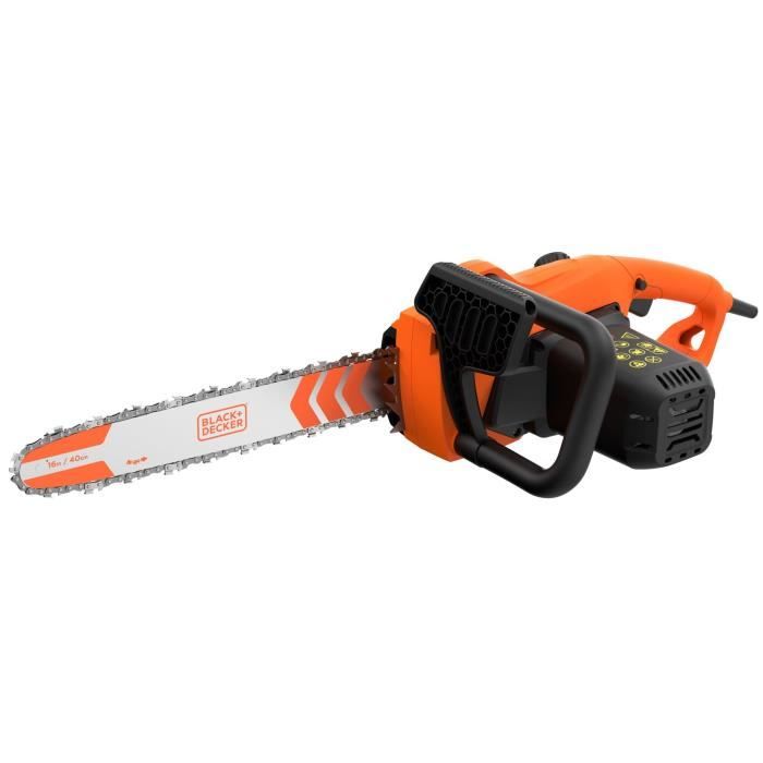 Tronçonneuse électrique filaire - BLACK&DECKER - BECS2040-QS - 2000W - 40cm