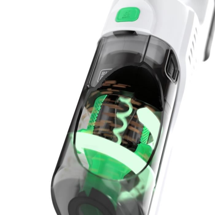 Aspirateur balai multifonction - BLACK & DECKER - REVSV18D1-QW - 36 AW - 18V 2,0 Ah - Blanc