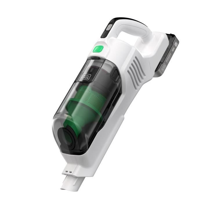 Aspirateur balai multifonction - BLACK & DECKER - REVSV18D1-QW - 36 AW - 18V 2,0 Ah - Blanc