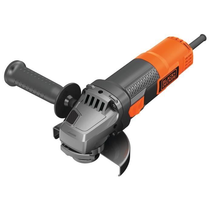 Meuleuse d'angle filaire - BLACK+DECKER - BEG220-QS - 900W - 125mm