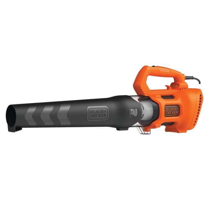 Souffleur axial filaire BLACK+DECKER - BEBL185-QS - 1850W - Débit d'air de 765m3/h - Racloir intégré