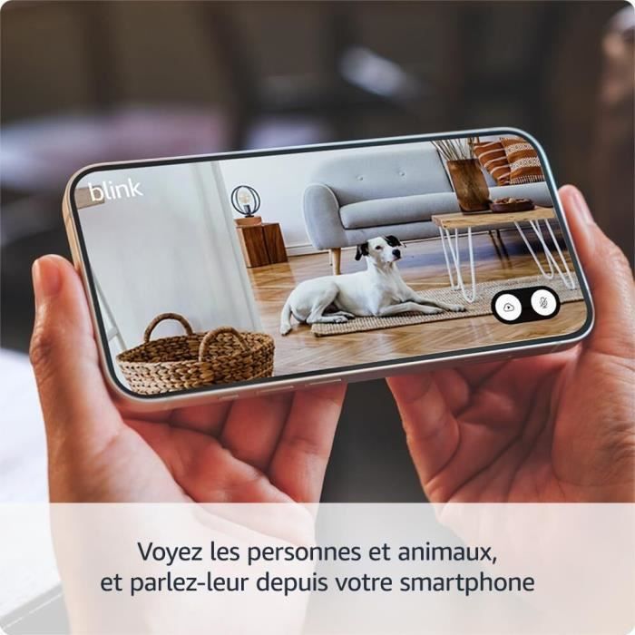 Caméra - BLINK HOME SECURITY - Mini 2 - Systeme 2 caméras - Blanc