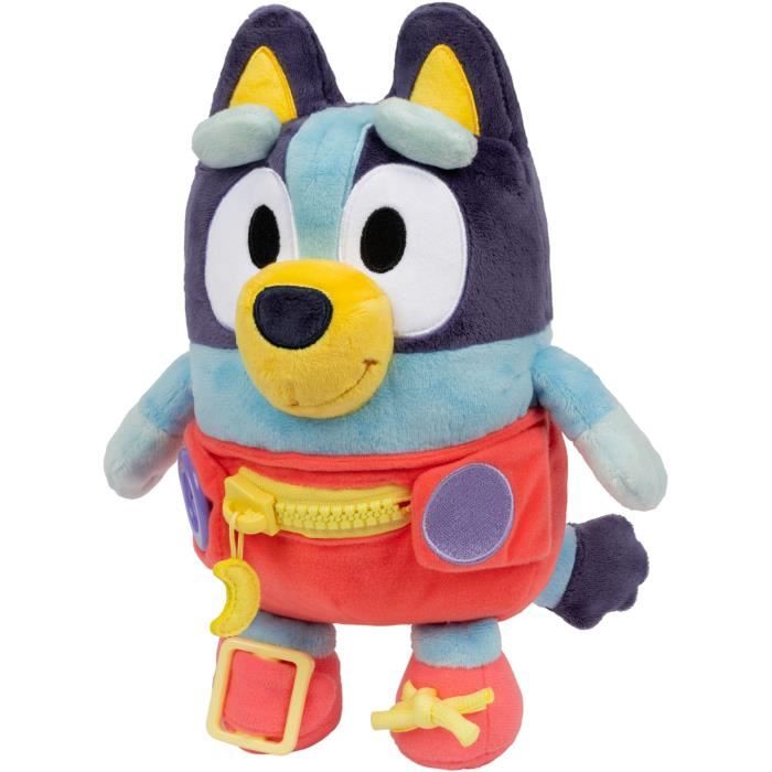 Peluche activités bébé - BLUEY - 25 cm