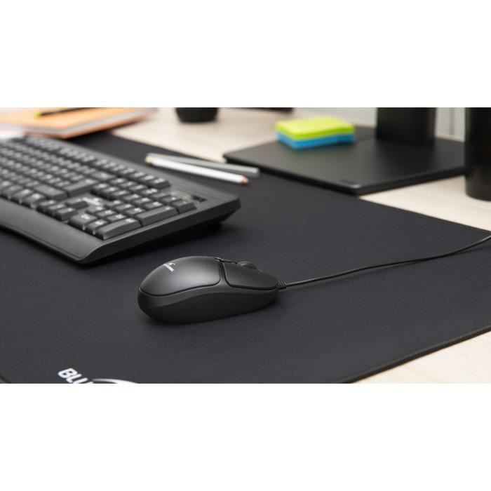 Souris Filaire - BLUESTORK - OFFICE 10 - PC/MAC - Noir