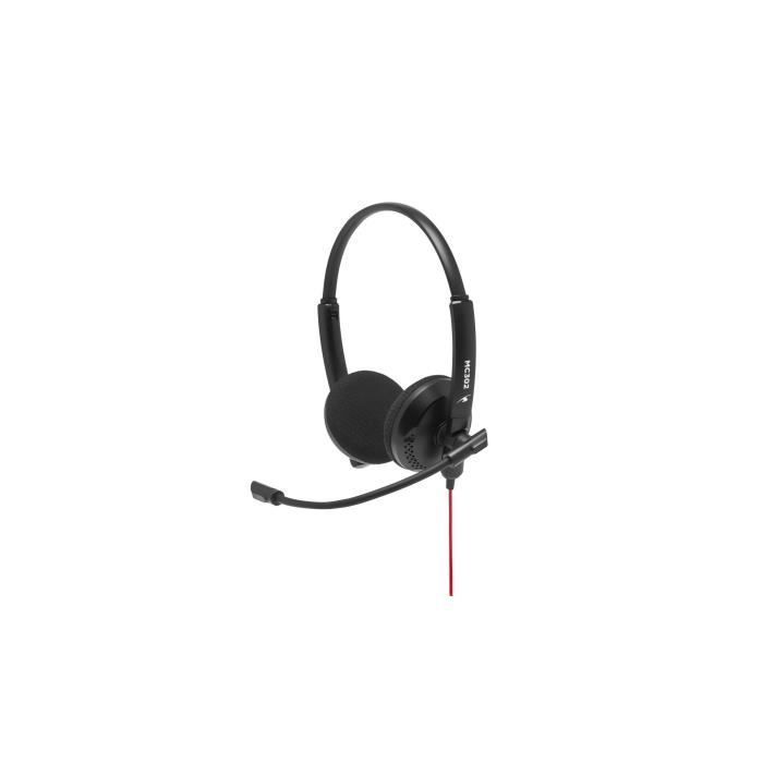 Casque-Micro - BLUESTORK - MC302 - Windows, Mac, Smartphone, Tablette, Consoles ( PS4, Switch, XBOX) - Teletravail Home Office