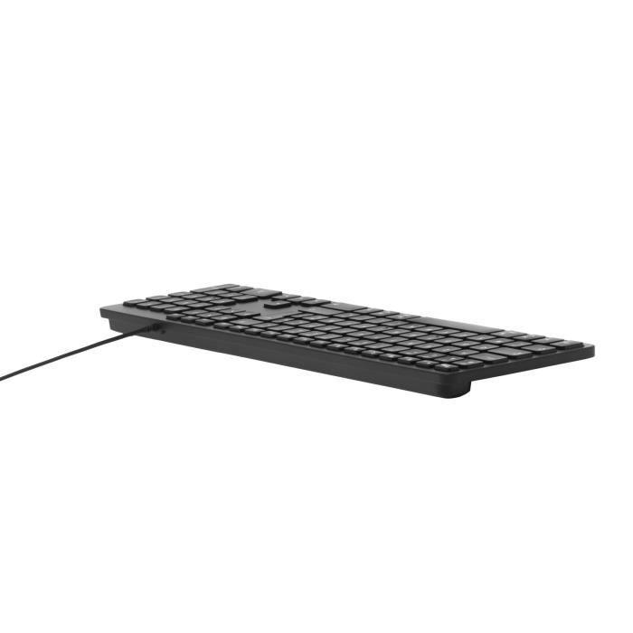 Clavier Filaire - Bluestork - KB Mac - Azerty - Compatible Mac - Noir