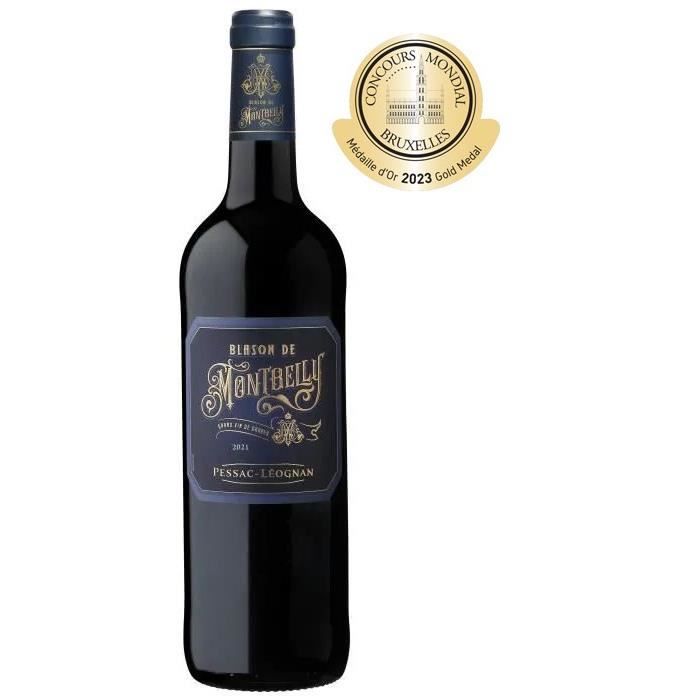 Blason de Montbelly 2019 Pessac-Léognan - Vin rouge de Bordeaux