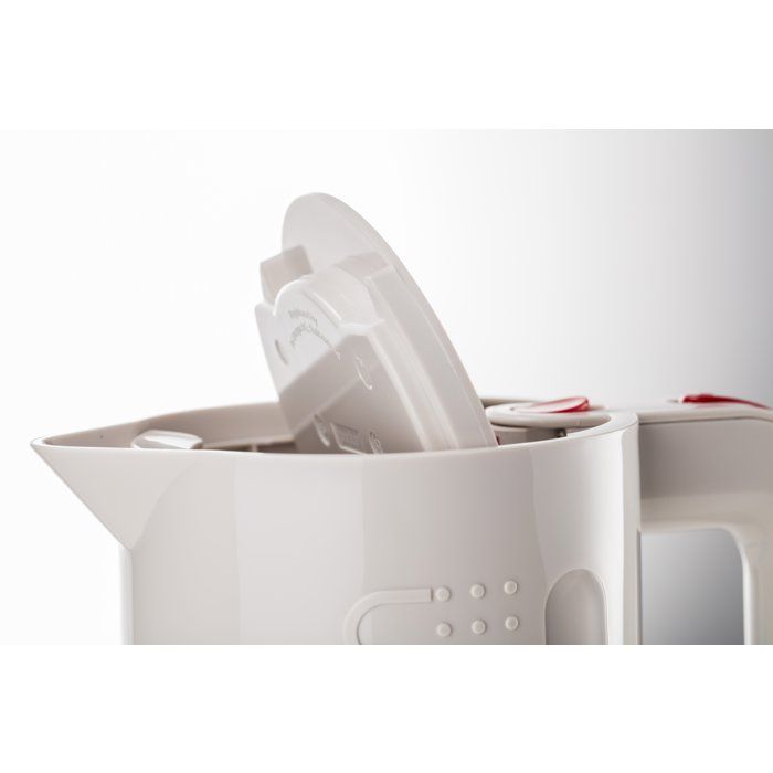 Bouilloire électrique - BODUM - BISTRO - 1300 W - 1 L - Socle 360° - Blanc