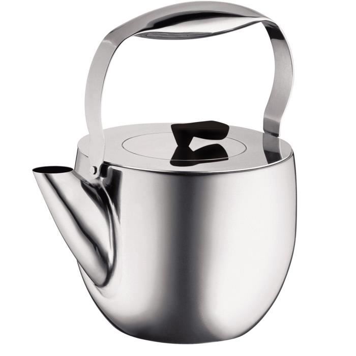 Théiere a piston - BODUM - Columbia - Filtre inox - 1.5 l - Brillant