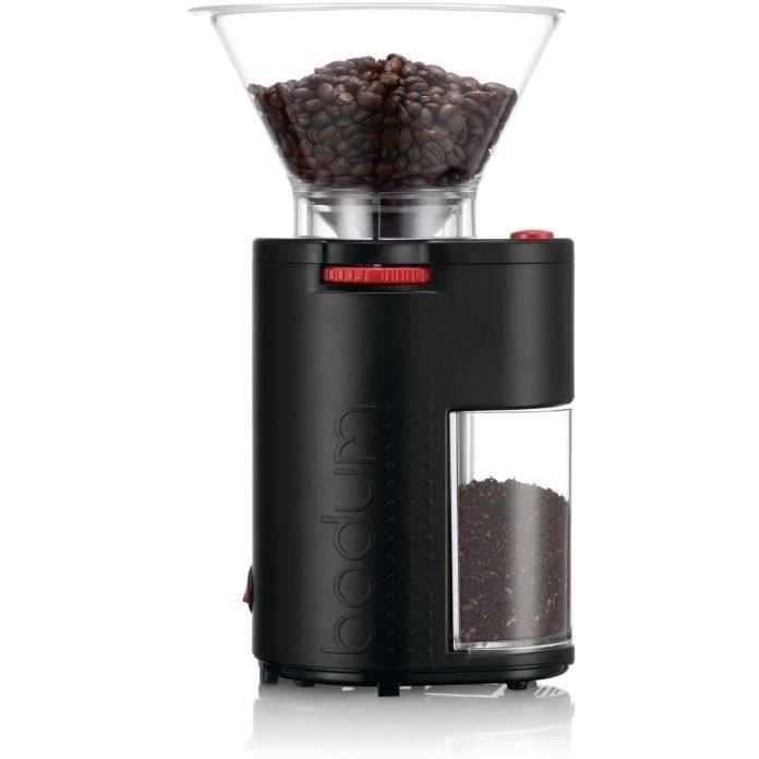 BODUM - BISTRO Broyeur a cafÈ Èlectrique, meule inox, 160 W