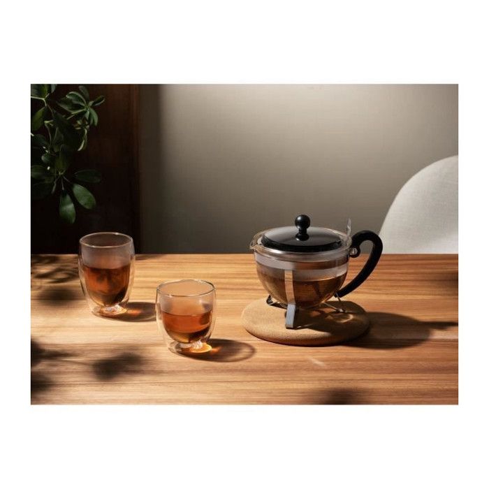 Théiere - BODUM - Chamboard - Tamis en inox - 1.3 l - Brillant
