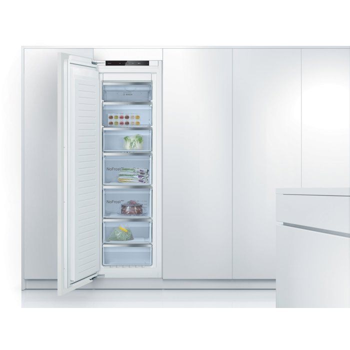 Conglateur encastrable - BOSCH - GIN81VEE0 - NoFrost - 212 litres - 5 tiroirs transparents