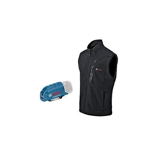 Veste chauffante - BOSCH PROFESSIONAL - GHV 12+18V XA - Chaleur homogene - Liberté de mouvement
