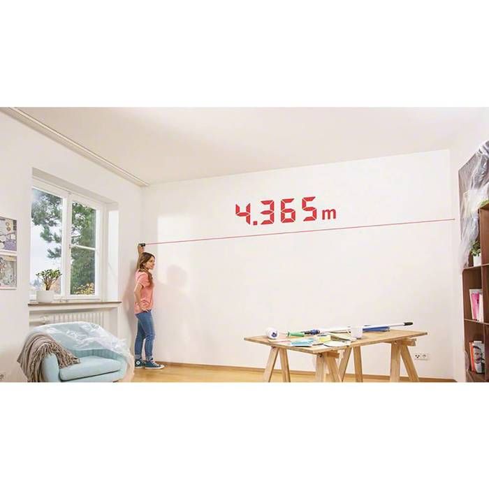 Bosch Télémetre laser numérique EasyDistance 20 (distance de mesure jusqu'a 20m)