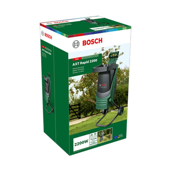 Broyeur de Vegetaux - AXT RAPID 2200 - branches jusqu'a 40 mm, filaire 2200W