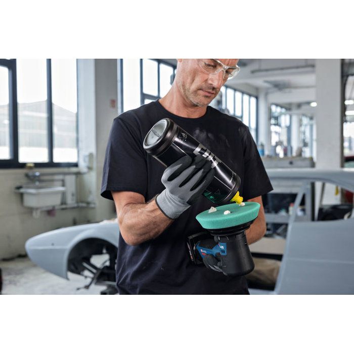 Polisseuse excentrique BOSCH PROFESSIONAL - GPX 12V-125 - 12V -Sans batterie ni chargeur - Avec plateau + tampon a polir 125mm