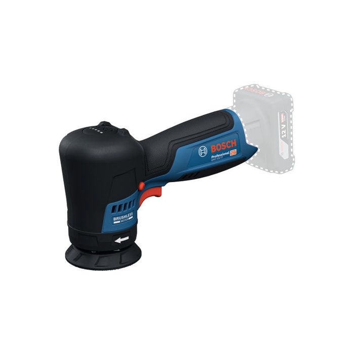 Polisseuse orbitale sans fil BOSCH PROFESSIONAL - GPO 12V-77 - 12V - Plateau support + tampon a polir 77mm