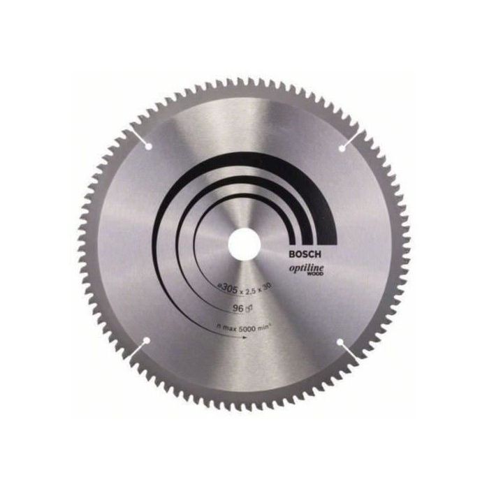 Lame de scie circulaire au carbure BOSCH 305 x 30 x 2,5 mm (96 dents) - Bois