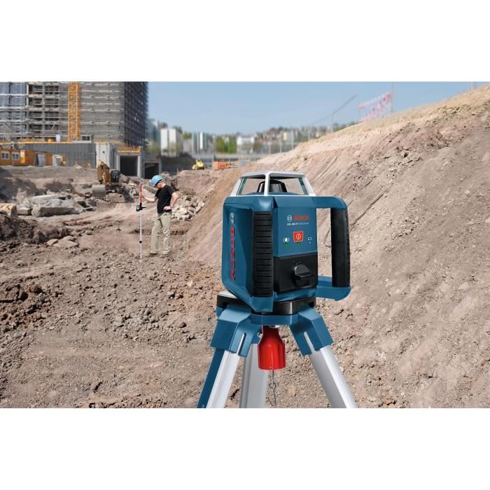 Laser rotatif Bosch Professional GRL 400 H - Portée 400 metres de diametre - 0601061800