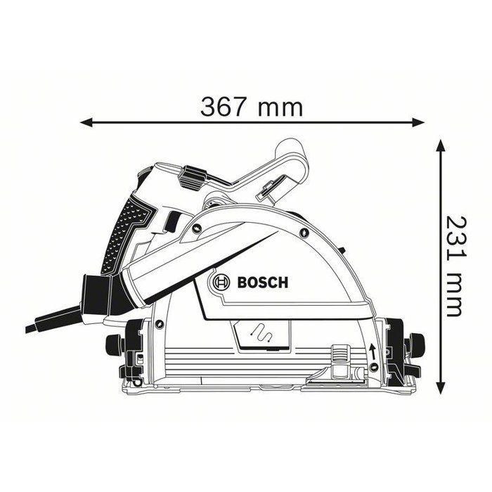 Scie plongeante 1400W GKT 55