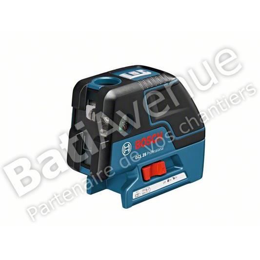 Niveau laser - BOSCH OUTILLAGE - GCL 25 Professional - Précision 2 mm - Sans fil - Ergonomique