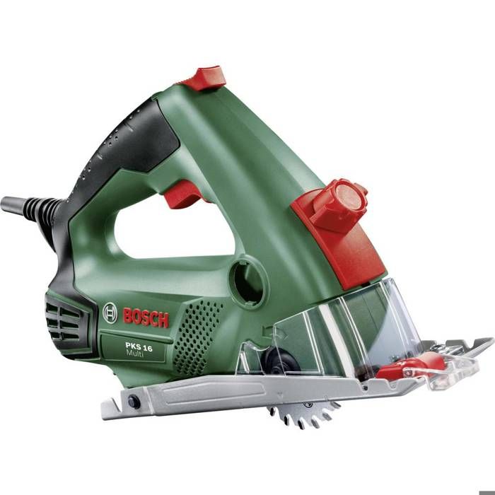 Scie circulaire plongeante BOSCH PKS16 Multi - 400W - 3 lames incluses
