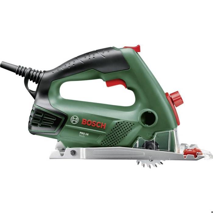 Scie circulaire plongeante BOSCH PKS16 Multi - 400W - 3 lames incluses