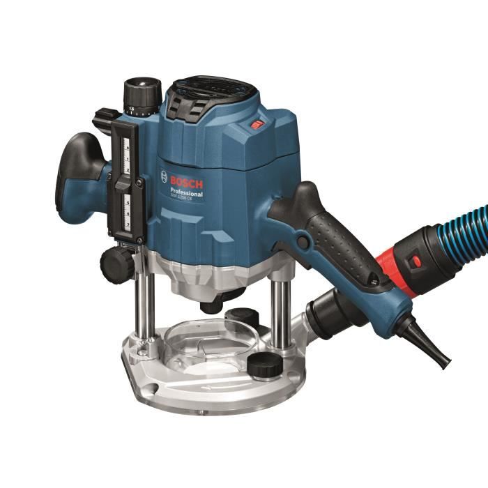 Defonceuse Bosch Professional GOF 1250 CE dans L-BOXX paliers de 1/10mm - 0601626001