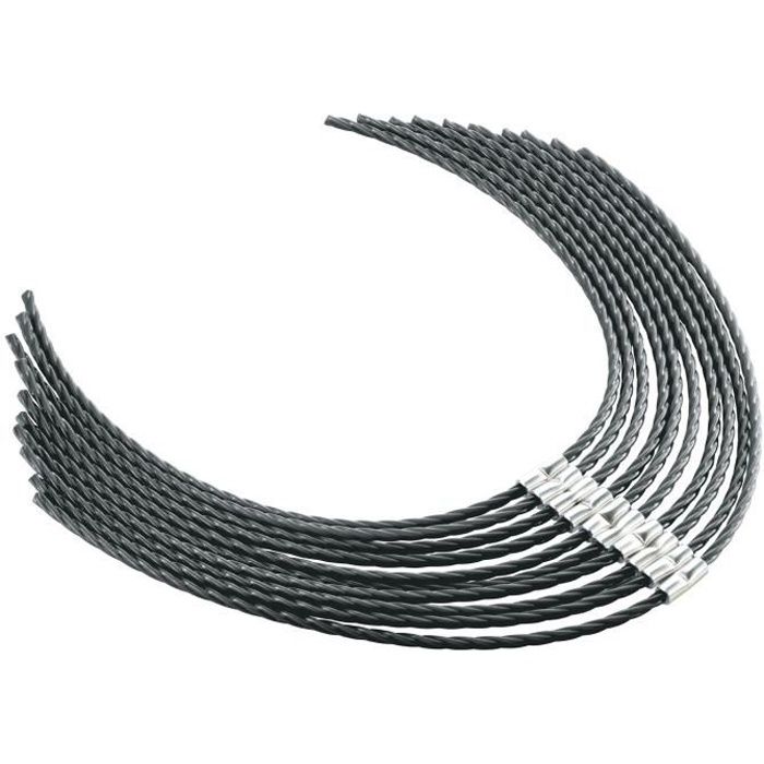 Bosch 10 pieces de fils pour débroussailleuse AFS 23-37 - Ø 3,5 mm