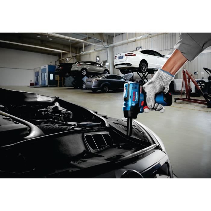 Boulonneuse a choc 12V Bosch GDS 12V-115 Professional (sans batterie ni chargeur) + coffret L-BOXX - BOSCH - 06019E0102